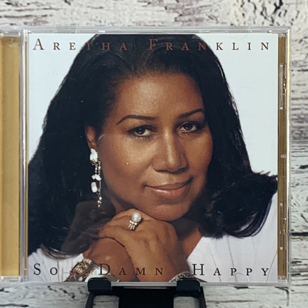 Aretha Franklin –‎ So Damn Happy [CD 2003] Arista Records Soul Music Album